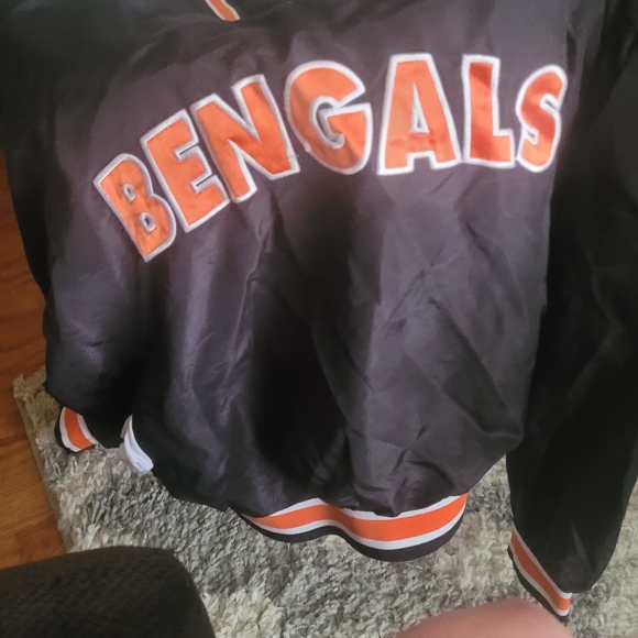 Black and Orange Bengals Jacket - Picture 1 of 1